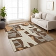 thumbnail image 6 of Addison Rugs Chantille Indoor/Outdoor Transitional Geometric Brown Machine Washable Rectangle Rug, 10' x 14', 6 of 8