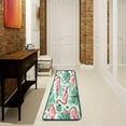 thumbnail image 5 of Flamingo Palm Runner Rug - 24"x72" Ultra Soft Non-Slip Floor Mat Washable Area Rugs for Kitchen Bathroom Entry Home Decor Gifts, 5 of 7
