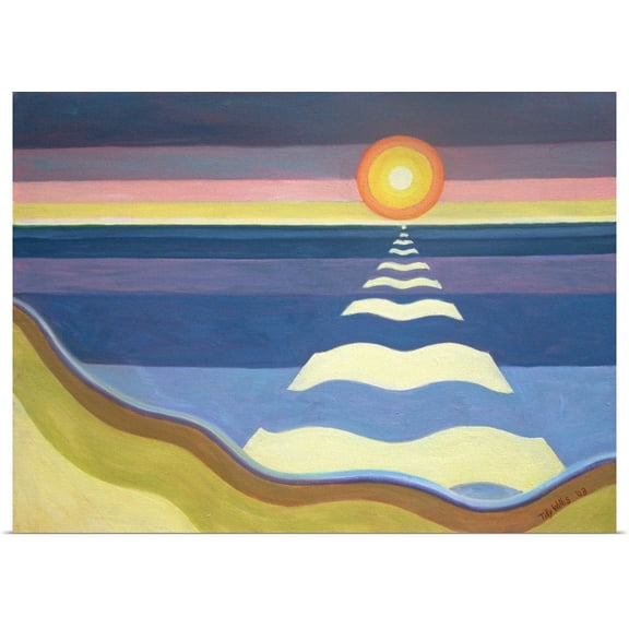 Great BIG Canvas | Rolled Tilly Willis Poster Print entitled Evening Sun, 2003