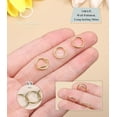 thumbnail image 6 of 3pcs Nose Rings Hoops - 316L Surgical Steel Double Hoop Nose Rings 14G/16G/18G/20G Hinged CZ Piercing Jewelry Septum Clicker Rings Cartilage Earring Helix Rook Tragus Daith 7mm/8mm/9mm/10mm, 6 of 12