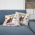 thumbnail image 2 of Back to School Cute Basenji Pillow Cushion Double Sided African Barkless Dog Lover Throw Pillow - 13010, 2 of 4