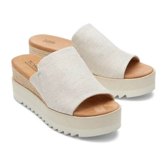 Toms Women's, Diana Mule Sandal, Natural, Size 11