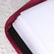 thumbnail image 3 of unbranded Bolsa Para Cd Y Dvd De Tela Roja Con Cremallera Gran Capacidad Para Almacenamiento En Casa O, 3 of 6
