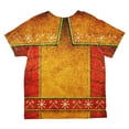thumbnail image 2 of Vikings Ugly Christmas Sweater Armor Costume All Over Toddler T Shirt Multi 6T, 2 of 2