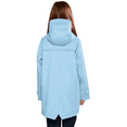 thumbnail image 5 of SOLOCOTE Girls Rain Jacket Lightweight Waterproof Raincoat Hooded Cotton Lined Long Windbreaker, 5 of 6