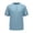 Dark Gray, variant on Paiwinds Men's Casual Short Sleeve Henley Shirt with Button Placket, Round Neck T-Shirt Top for Daily Wear, Black