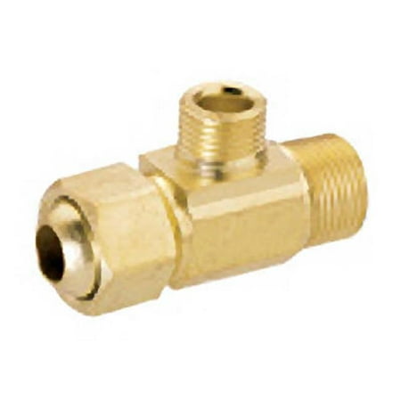 0.375' Brass Tee - VETOEMB1C-Z 0.38 x 0.75 In. Extender Tee