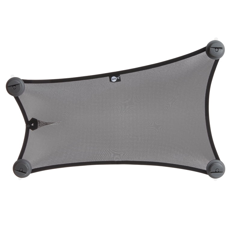 SafeFit Adjust-to-Fit Baby Car Window Shade, Gray photo 5