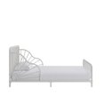 thumbnail image 6 of Little Seeds Quinn Whimsical Metal Toddler Bed, White, 6 of 19