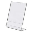 thumbnail image 4 of Dazzling Displays Clear 4x6 Slanted Sign Holders (100), 4 of 4