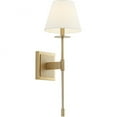 thumbnail image 4 of 11264-Cyan lighting-Kubel - 1 Light Wall Mount-8.75 Inches Tall and 8 Inches Wide-Aged Brass Finish, 4 of 6