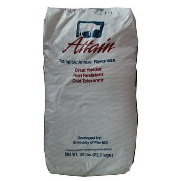 Attain Tetraploid Annual Ryegrass Seed - 5 Lbs.