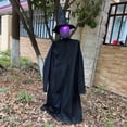 thumbnail image 6 of Halloween Witch Hanging Ghost Decoration Glowing Witch Figure Prop Light Up Ghostly Hanging Ornament For Haunted House Yard Patio Party Layout Prop Decor , A, 6 of 6