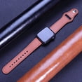 thumbnail image 3 of Correa de cuero para Apple watch Ultra, pulsera de muñeca de 49mm, 44mm, 40mm, 38mm, 42mm, 45/44mm, iWatch series 8, 7, 3, 4, 5, 6, se, 41mm/45mm, 3 of 4