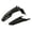 Black, variant on Gytml Dirt Bike Front & Rear Fender Set Durable Mud Guard Kit Universal Motorcycle Fender Replacement For Off-Road Motorbikes(Black-15.35Inch)