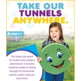 thumbnail image 4 of GigaTent Pop Up 6 Feet Long Caterpillar Play Tunnel For Pets & Kids, 4 of 11