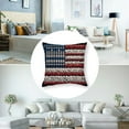 thumbnail image 5 of nygtbtfer  Americana Throw Pillow,, red, White, Blue White, 5 of 7