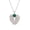 H, variant on Joernso Angel Wings Necklace Rhinestone Hug Guardian Wings Pendant Necklace Zircon Birthstone Jewelry Gift for Her