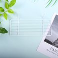 thumbnail image 4 of Milisten 1pc Grid Iron Frame Hanging Iron Frame Shelf Simple Wall Decoration for Pet Parrot Bird Perching(White), 4 of 5