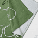 thumbnail image 3 of Cobija Manta Frazada Diseño de Ajolote Axolot Color Verde, 3 of 5