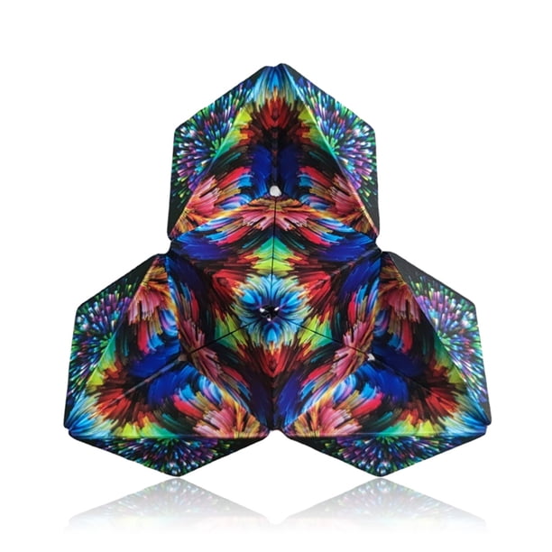 Inicio Oficina Plastic DecomPresion Cube Adultos Niños Estrés Alivio Alivio Juguete Viajar Gaming Prop Cúbico Educativo Juega Tipo 2 Noticed FN001348-02B