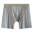 thumbnail image 1 of Pantalones de Fitness de Longitud Media 5/4 Pantalones de Malla de Nylon Esquina Plana 90% Nylon 10% Spandex, Ropa Interior Transpirable Casual de Cuatro Cuartos para Hombres, 1 of 8