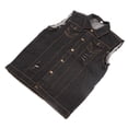 thumbnail image 1 of Chaleco de vaquero de moda para hombre,Chaleco de vaquero para hombre Chaleco de vaquero de un solo pecho Hombre Chaleco de vaquero con cuello vuelto Funcionalidad de alta precisión, 1 of 8