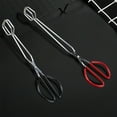 thumbnail image 3 of Barbecue Clips Fireplace Tongs Long Handle Scissors Pliers Unique Design Versatile Extension Grilling Tools for Outdoor Cooking and More, 3 of 5
