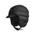 thumbnail image 2 of Duoif Trapper Hat Winter Hats for Men Winter Earflap Hat for Women Men Lightweight Windproof down Fleece Warm Beanie Hat for Skiing Cycling Outdoor Winter Hats for Women Black, 2 of 5