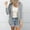 Gray, variant on Babcutegg Cardigan for Women Open Front with Button 3/4 Sleeve Tops for Women Pink