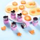thumbnail image 4 of Paquete de 9 moldes Cateissary de acero inoxidable con forma de frutas y verduras, 4 of 6