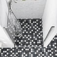 thumbnail image 3 of Logmey 36x72 Inch Bathroom Shower Door Chrome Frameless Bifold Folding Shower Door, 3 of 11