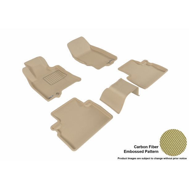 3D MAXpider 20162016 Infiniti QX50 Front & Second Row Set All Weather