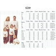 thumbnail image 6 of ZAXARRA Christmas Pajamas for Family with Print Top and Pants Jammies Sleepwear Matching PJ's Sets, 6 of 6