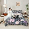 thumbnail image 4 of Castle Fairy 2-Piece Twin Size Comforter Set - Highland Bull Flower Farm Print, 4 of 8