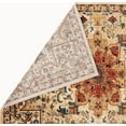 thumbnail image 6 of Luxe Weavers Ivory Oriental 8x10 Area Rug Stain Resistant Floral Carpet, 6 of 6