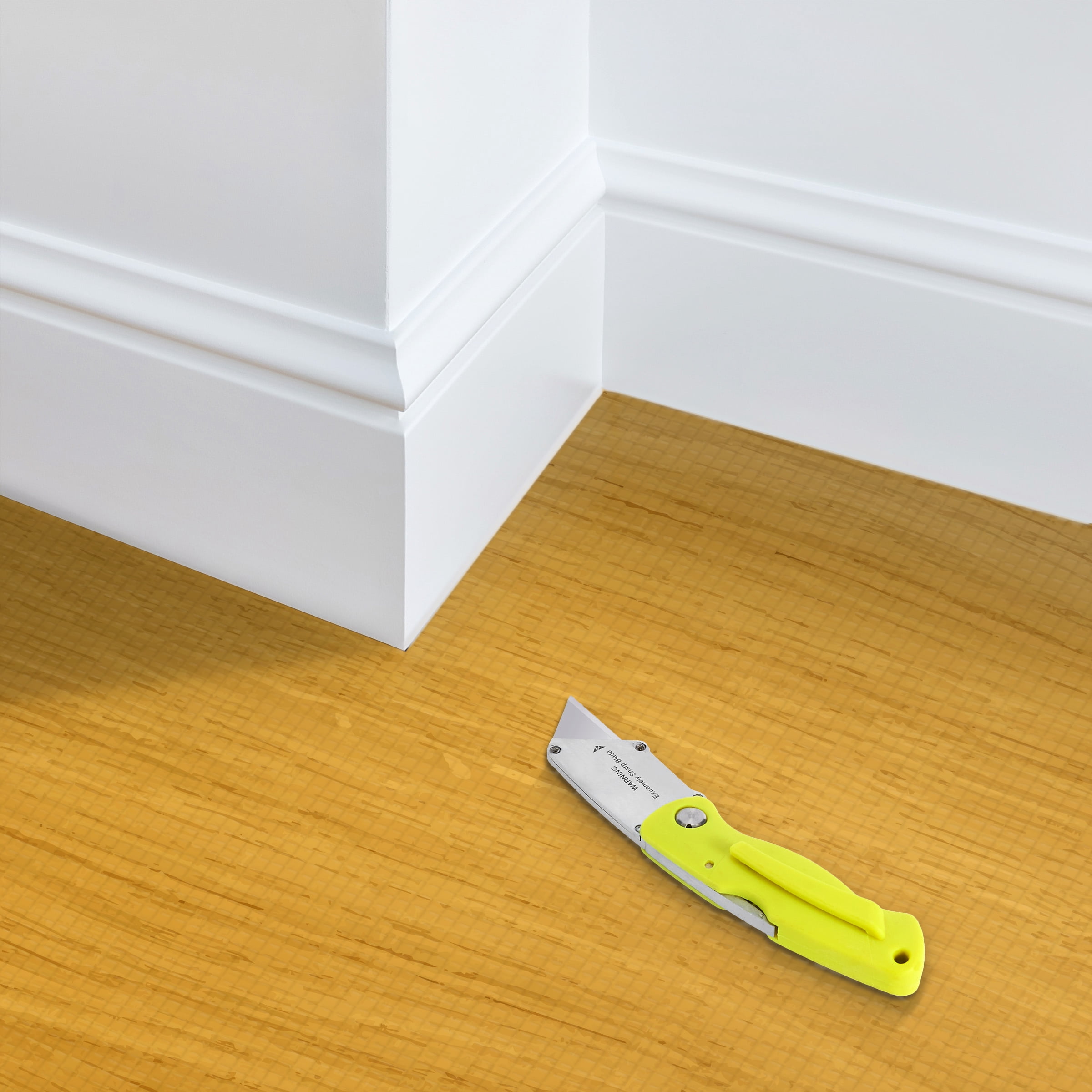 Sorbus Waterproof Wood Grain Foam Floor Tiles, 24 Tiles, 96 Sq Ft, Interlocking, Light Grain