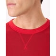 thumbnail image 5 of Hanes Men's Long-Sleeve Thermal Shirt, Reversible, Crewneck Burgundy XL, 5 of 8