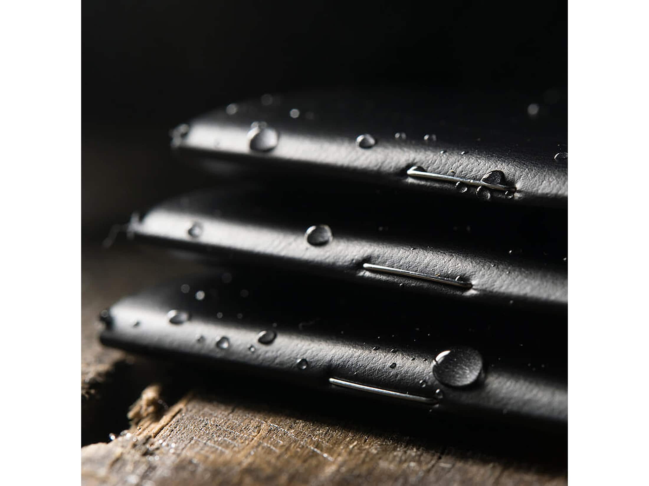 Rite in the Rain Stapled Notebook 7" x 4.625" Black 3PK