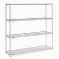 thumbnail image 4 of Nexel Wire Shelving, Poly-Z-Brite, 72"W x 21"D x 86"H, 4 of 5