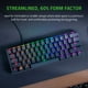 thumbnail image 2 of Teclado para juegos Razer Huntsman Mini 60% lineal óptico negro, 2 of 6