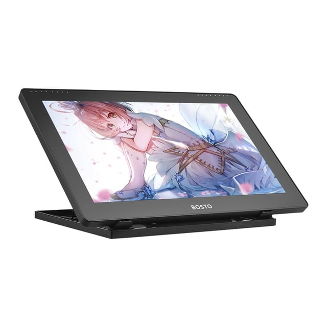 16HDT Portátil 15.6 pulgadas H-IPS Tableta de dibujo de gráficos LCD Soporte de pantalla Pa BOSTO Monitor de gráficos