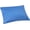 Royal Blue, variant on Microbead Neck Pillow with Removable Cover, 16" x 12" Decorative Throw Pillow for Bed, Couch, Sofa – Light Cyan Silky Support