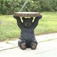 thumbnail image 2 of Hi-Line Gift 20 in Sitting Black Bear Garden Statue, Durable Polyresin, Realistic Details, 2 of 15