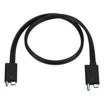 NEW HP Thunderbolt 230W G2 Cable, Male, Male, 0.7 m, Black - 3XB95AA