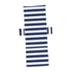 thumbnail image 3 of Funda para silla de playa a rayas, toalla para tumbona, versátil y práctica. Blanco azul oscuro, 3 of 9