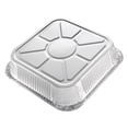 thumbnail image 4 of Uxcell Aluminum Foil Pans 46oz Disposable Trays Take Out Barbecue Baking Roasting Containers 8 Pack, 4 of 5