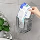 thumbnail image 3 of Caja de Almacenamiento Pequeña con Ventosa para Pared, Organizador de Baño de Plástico Transparente, Soporte para Toallitas Húmedas y Gel de Ducha, Resistente Al Agua para Exteriores., 3 of 5
