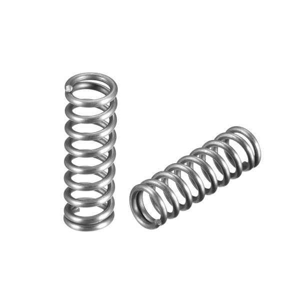 1.2x8x25mm Spring Steel Coil Extended Compressed Spring 15 Pcs