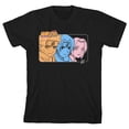 thumbnail image 6 of Naruto Classic One Color Headshots Crew Neck Short Sleeve Youth Black T-shirt-Small, 6 of 7